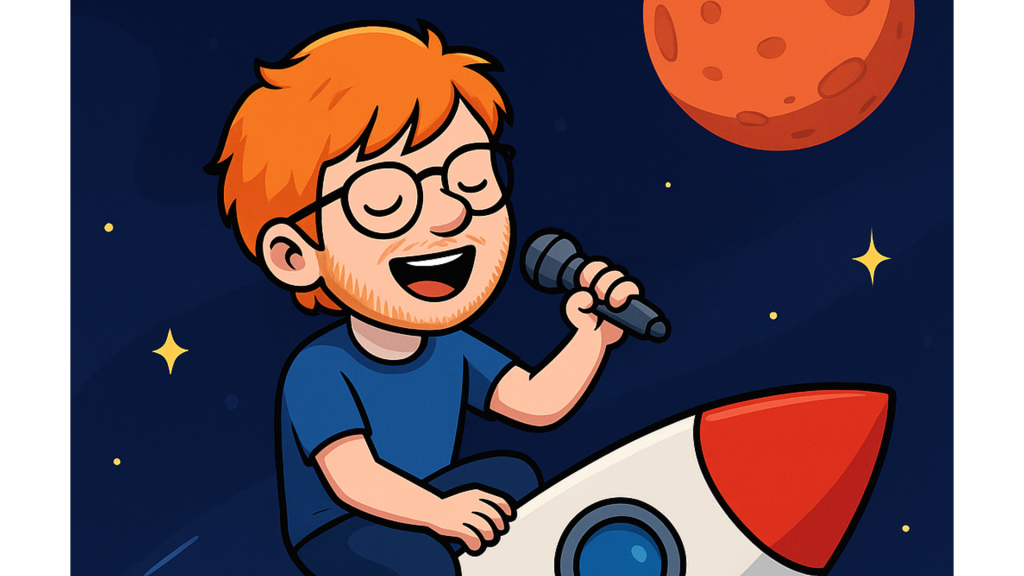 Ed Sheeran sagt Auftritt im Weltall ab