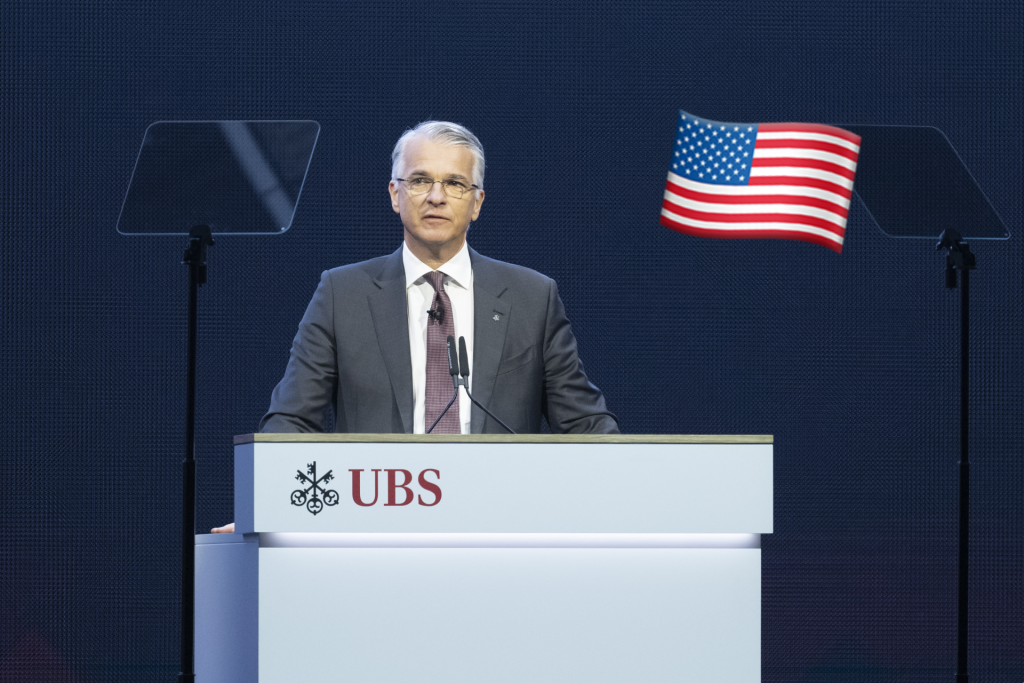 UBS-Chef warnt vor Isolation als Reaktion auf US-Zollpolitik
