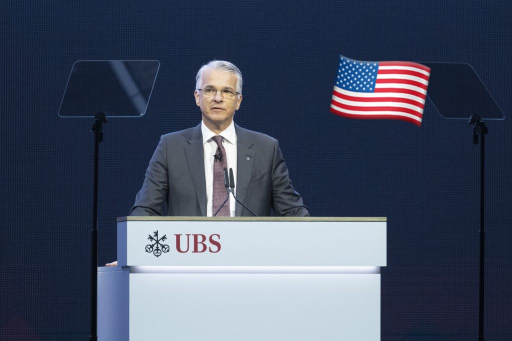 UBS-Chef warnt vor Isolation als Reaktion auf US-Zollpolitik