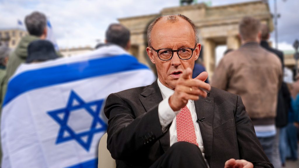 Kanzler Merz warnt vor neuer Welle des Antisemitismus