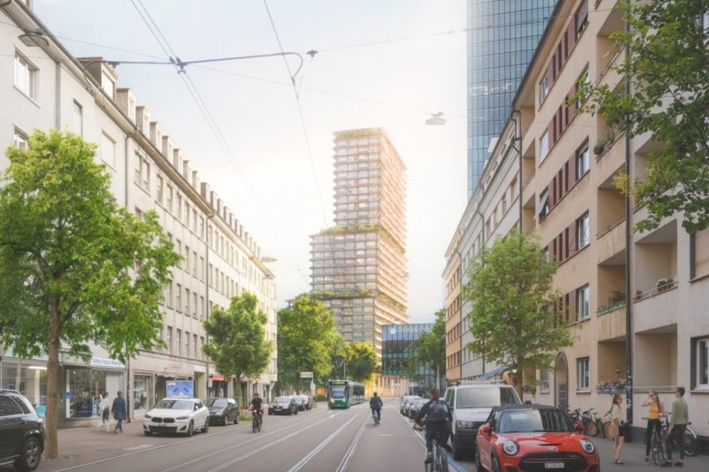 Im Rosentalturm sollen 74 günstige Wohnungen entstehen