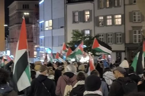 Pro-Palästina-Demo zog durch Basel