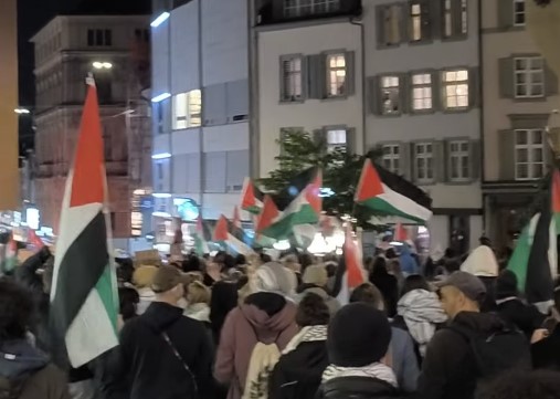 Pro-Palästina-Demo zog durch Basel