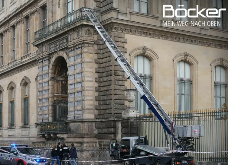 Louvre-Diebe nutzten deutschen Möbellift – Hersteller reagiert mit Werbung