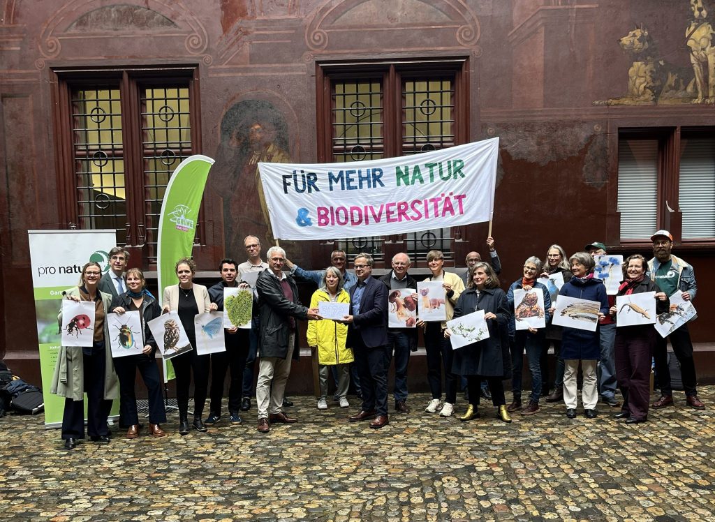 Basler Grüne reichen Initiative für mehr Biodiversität ein