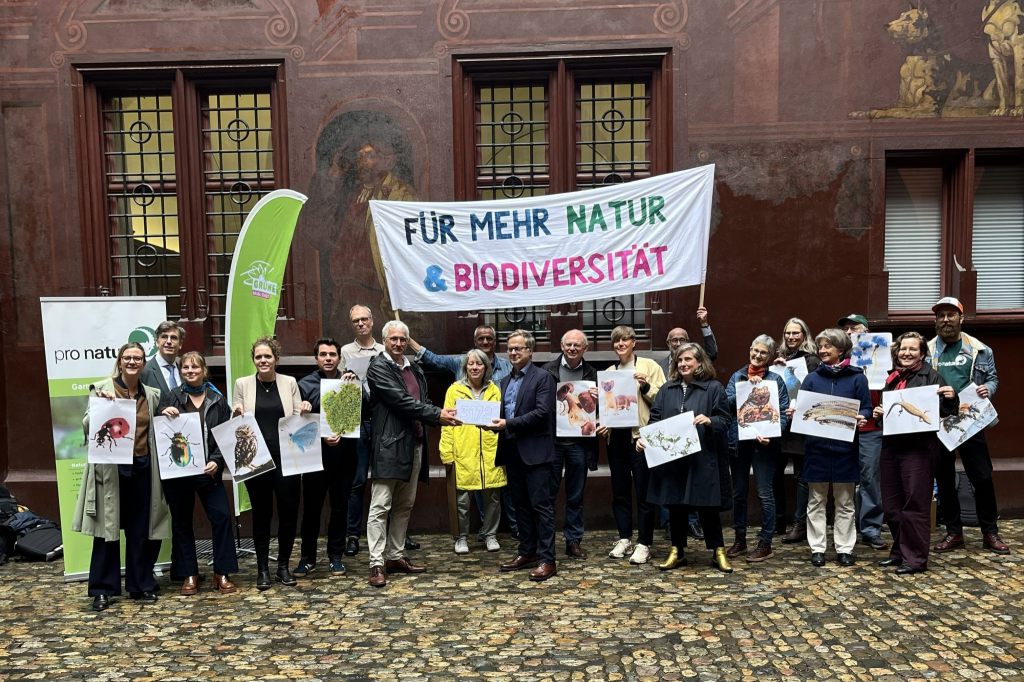Basler Grüne reichen Initiative für mehr Biodiversität ein