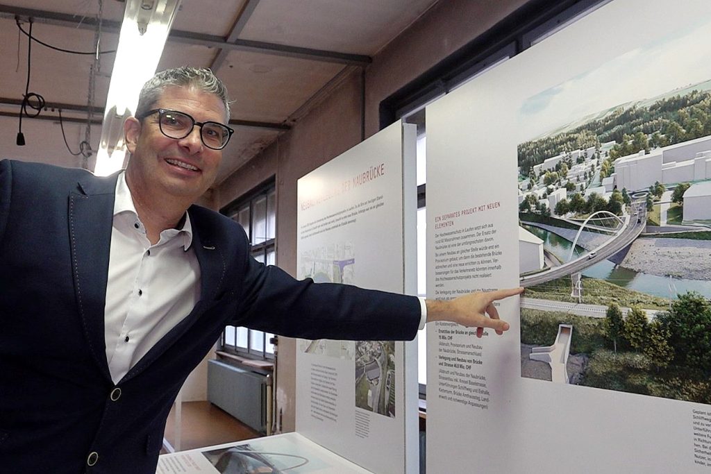 Neue Naubrücke spaltet das Laufental