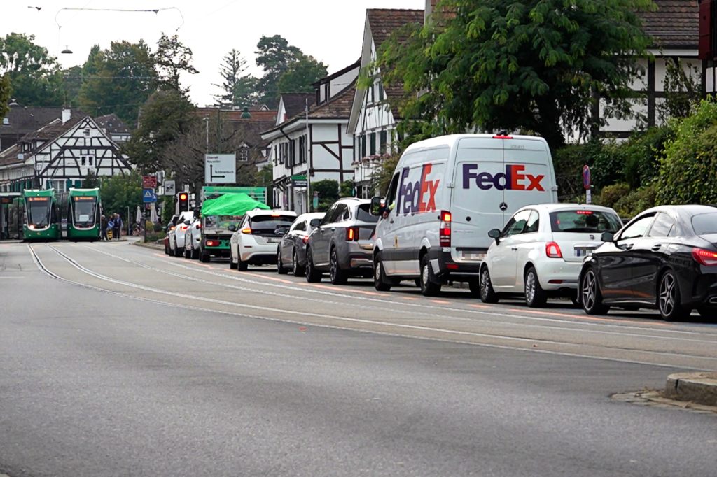 «Leute kommen nicht»: Allschwiler Gewerbe ächzt unter Verkehrschaos