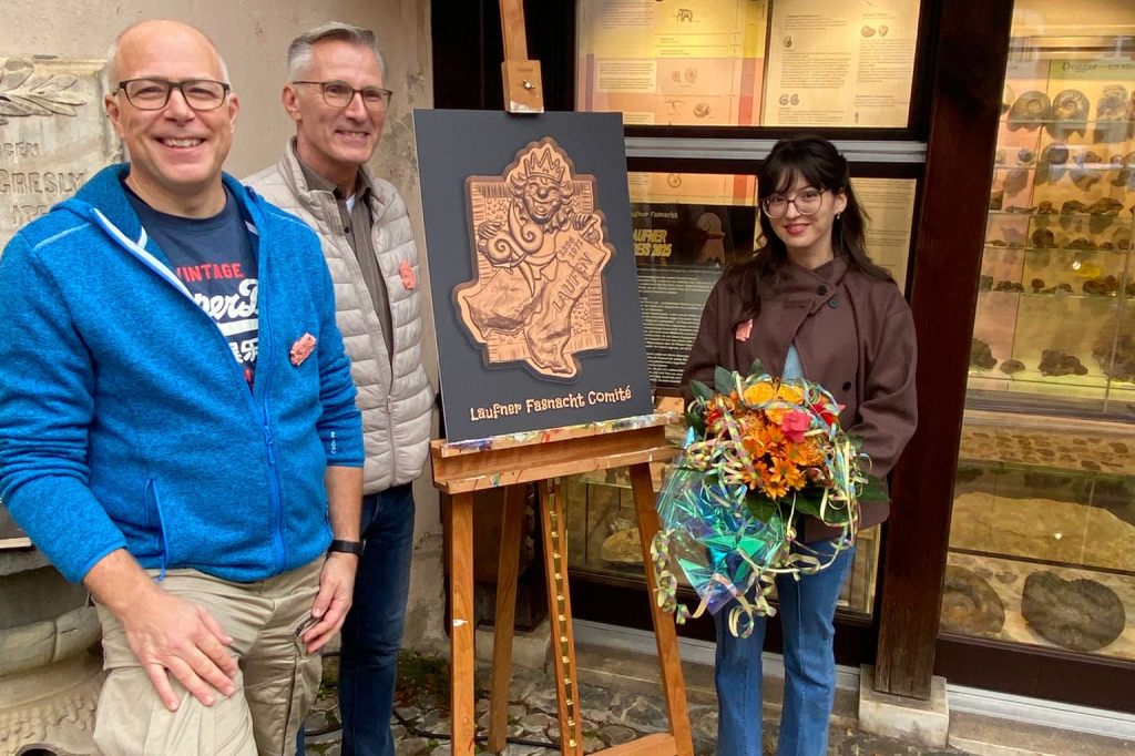Laufner Fasnachts-Comité enthüllt «Plagette» 2026
