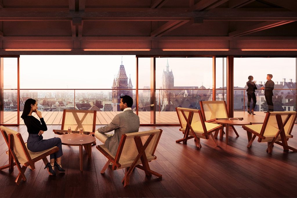 Basler Hauptpost bekommt keine öffentliche Rooftop-Bar