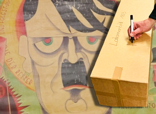 Basler Laternenbild wird in niederländischem Museum ausgestellt