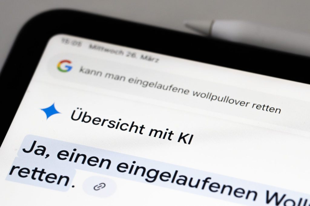 EU leitet Ermittlungen gegen Google ein zu KI-Inhalten