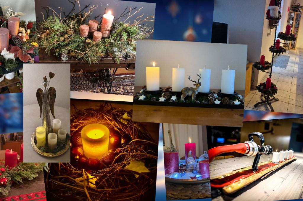 So schön sind die Adventskränze der Baseljetzt-Community