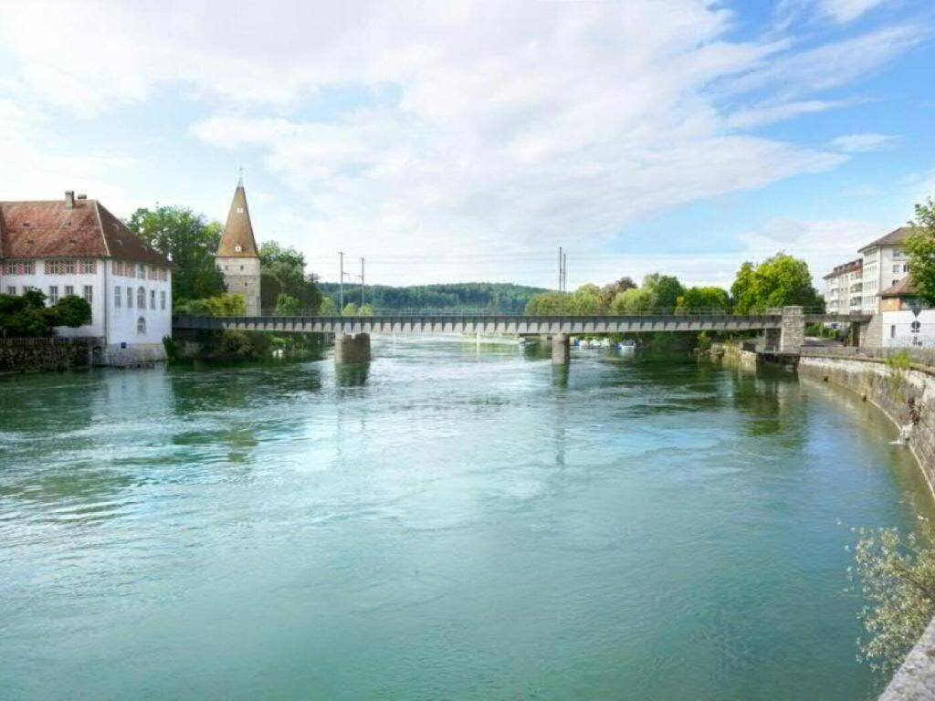 Die SBB-Aarebrücke in Solothurn wird erneuert