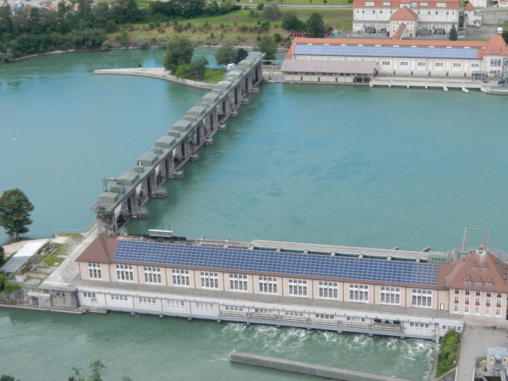 Im Wasserkraftwerk Augst  entsteht eine Wärmezentrale