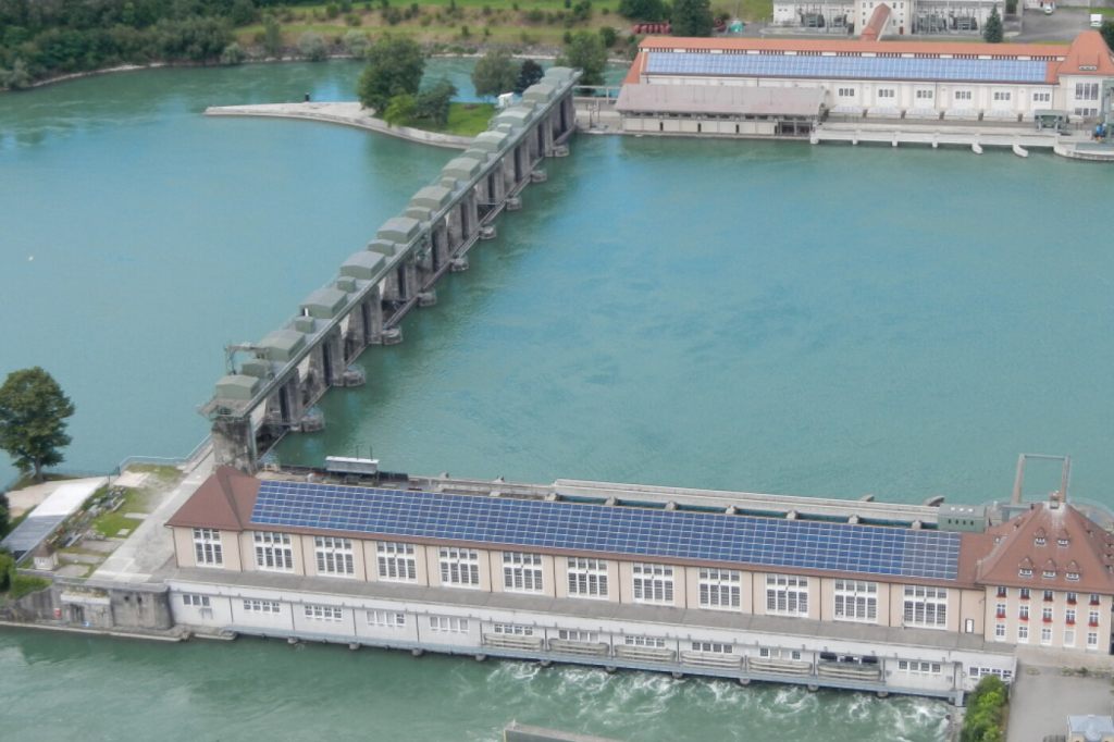 Im Wasserkraftwerk Augst entsteht eine Wärmezentrale