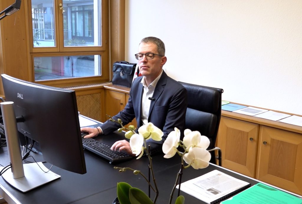 Markus Eigenmanns erster Arbeitstag – und eine besondere Uhr