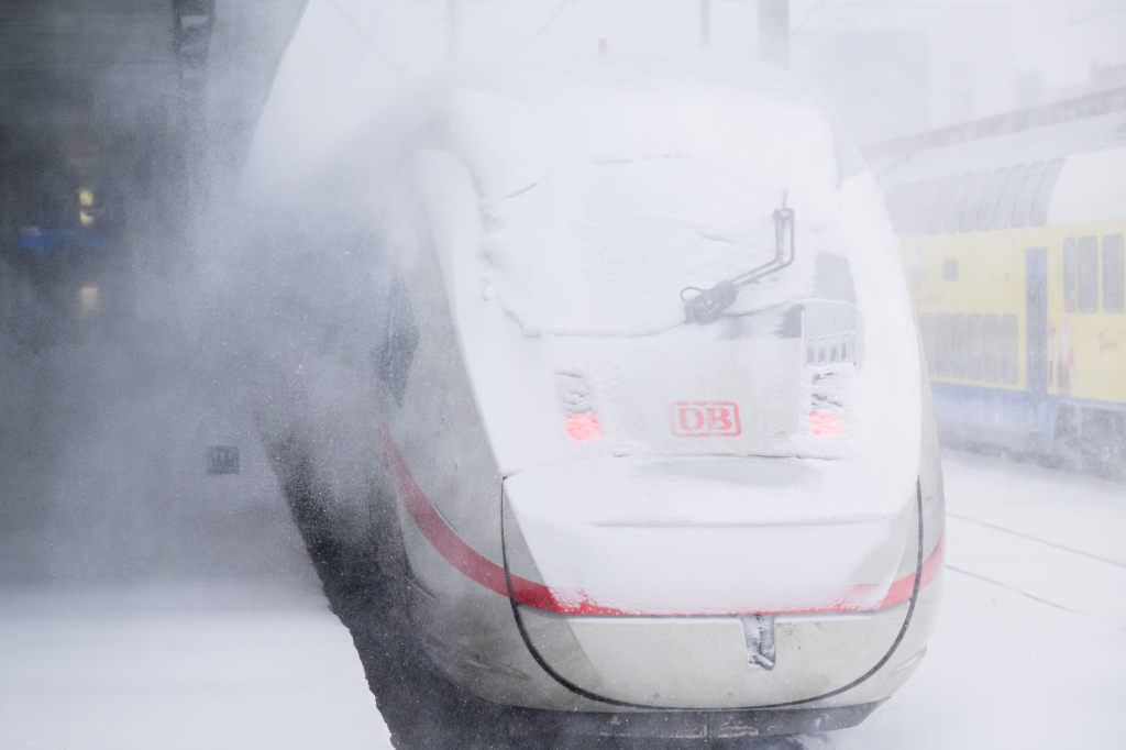 In Norddeutschland stehen die Züge bis Sonntag still