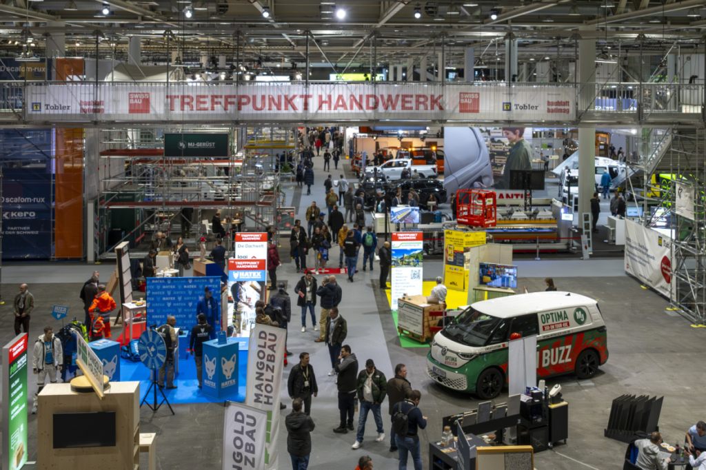 Fachmesse Swissbau in Basel ist eröffnet