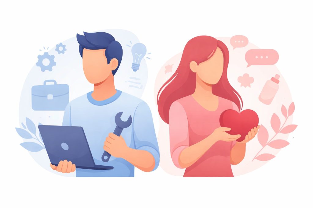 Geschlechterstereotype hängen von Beruf und sozialen Rollen ab