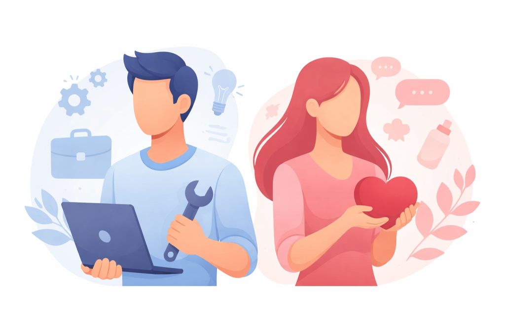 Geschlechterstereotype hängen von Beruf und sozialen Rollen ab