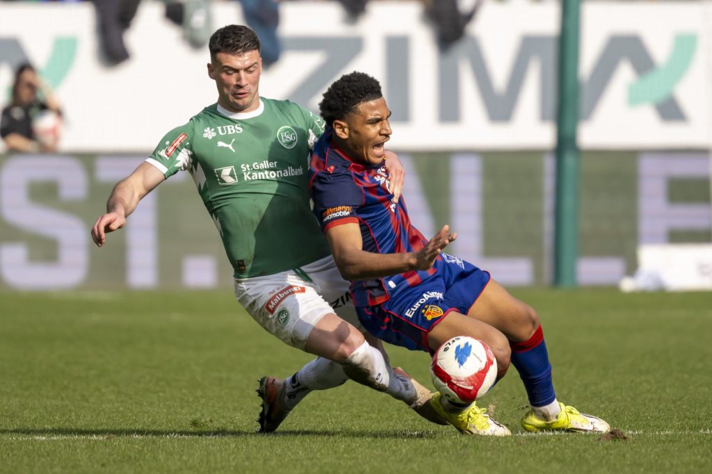 FC Basel kassiert klare Niederlage in St. Gallen